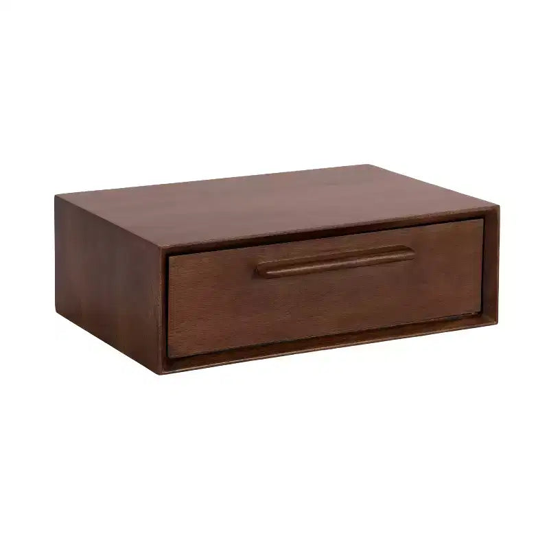 Étagère de rangement en bois Noyer brun 45,7x30,5x15,2 cm