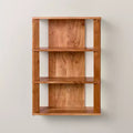 14" Wide 4 Shelf Mid-Century Wall Bookshelf - Hearth & Hand™ with Magnolia