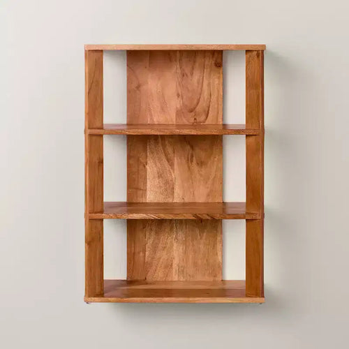 14" Wide 4 Shelf Mid-Century Wall Bookshelf - Hearth & Hand™ with Magnolia