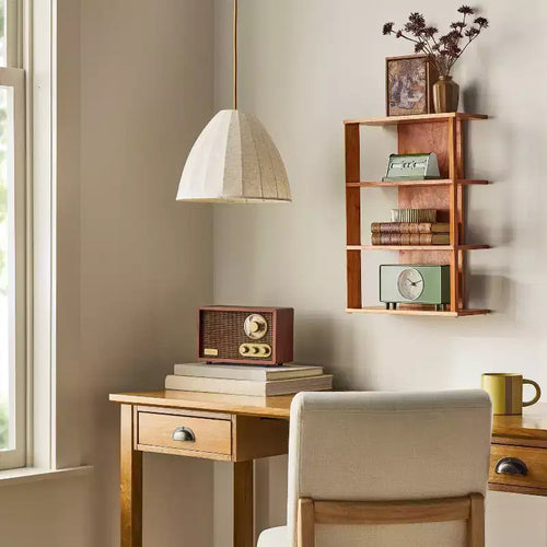 Étagère murale Mid-Century à 4 niveaux de 14 po de large - Hearth & Hand™ avec Magnolia