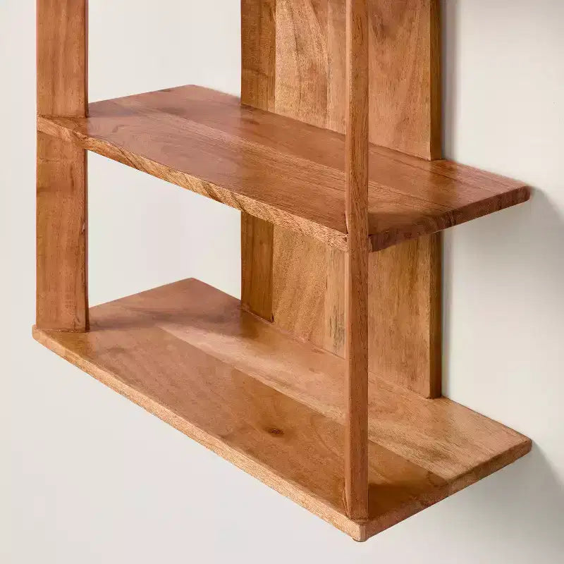 Étagère murale Mid-Century à 4 niveaux de 14 po de large - Hearth & Hand™ avec Magnolia