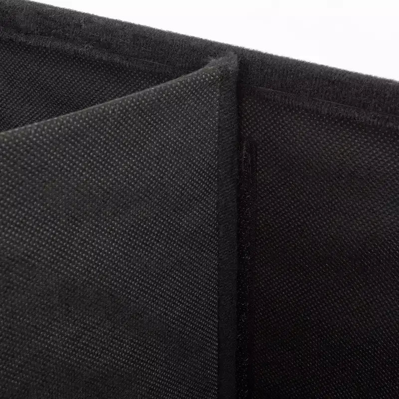 Pouf de rangement de 30 pouces - Repose-pieds pliant en similicuir, Coffre à linge ou Banc