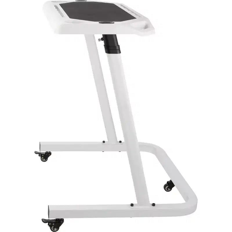 Bureau de vélo réglable avec roulettes