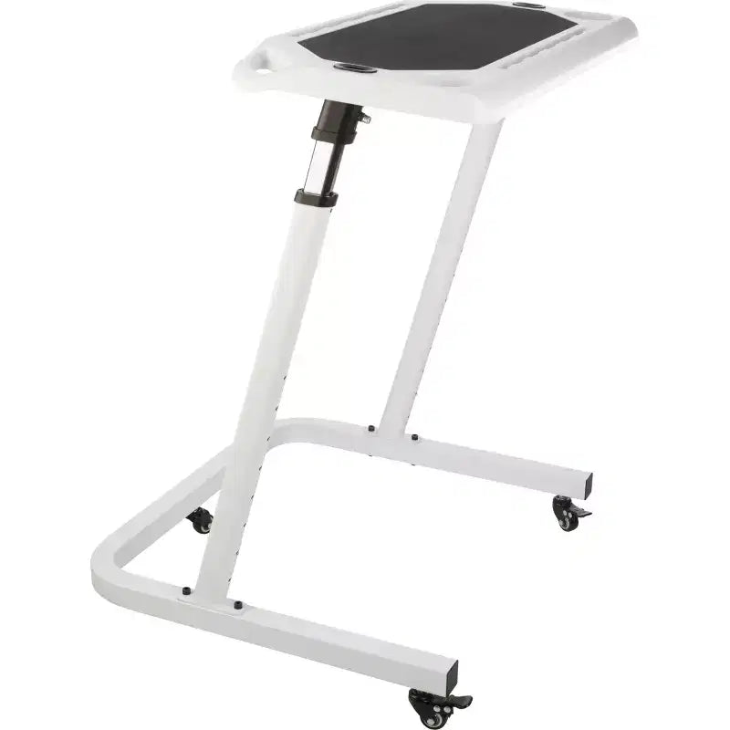 Bureau de vélo réglable avec roulettes