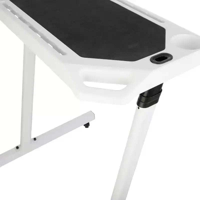 Bureau de vélo réglable avec roulettes