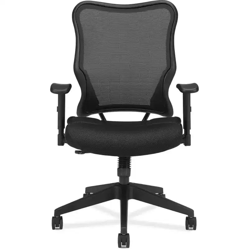 Chaise de travail à dossier haut en maille