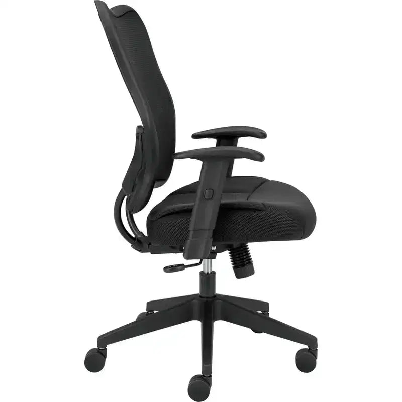 Chaise de travail à dossier haut en maille