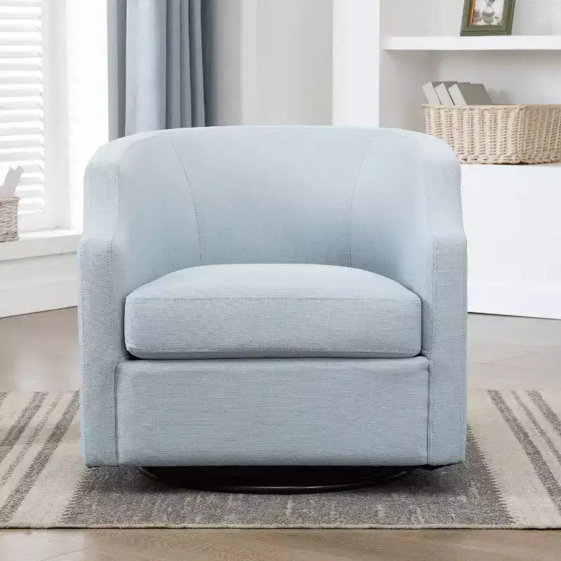 Fauteuil crapaud pivotant et inclinable