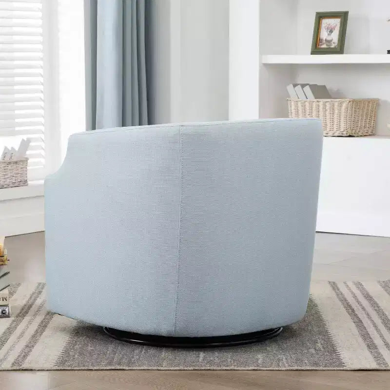 Fauteuil crapaud pivotant et inclinable