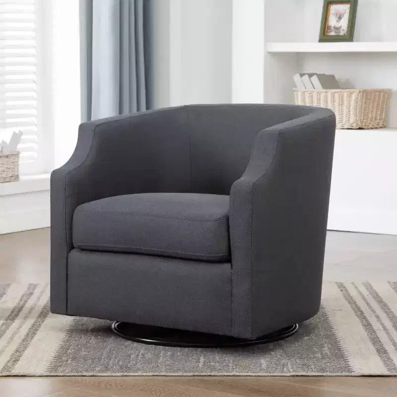 Fauteuil crapaud pivotant et inclinable