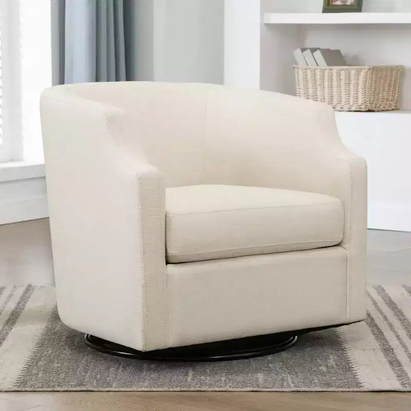 Fauteuil crapaud pivotant et inclinable