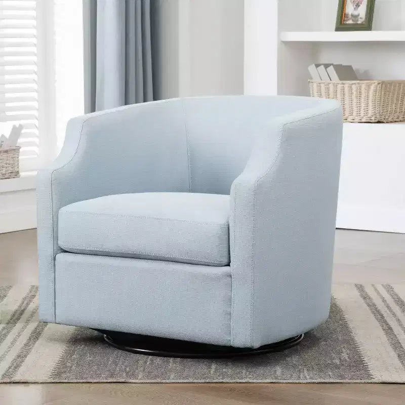 Fauteuil crapaud pivotant et inclinable