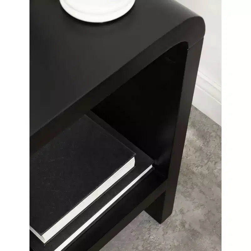 Table d'appoint Radius Arch, 16x12x24, noire