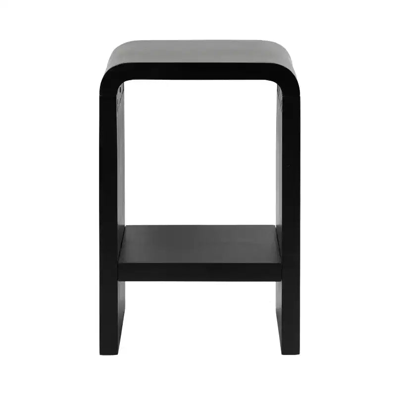 Table d'appoint Radius Arch, 16x12x24, noire