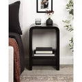 Table d'appoint Radius Arch, 16x12x24, noire