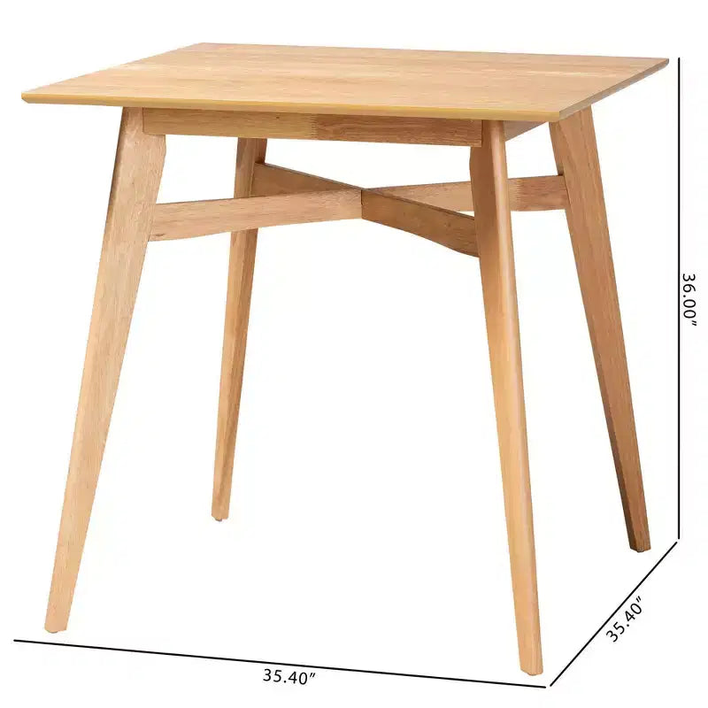 Table de pub en bois à hauteur de comptoir