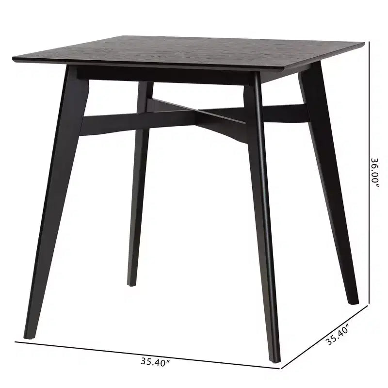 Table de pub en bois à hauteur de comptoir