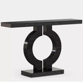 Console Miroir 43 po avec Base en Forme de O