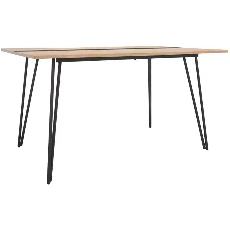 Table de salle à manger - DTB5802 - Naturel/Noir