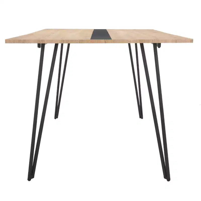 Table de salle à manger - DTB5802 - Naturel/Noir